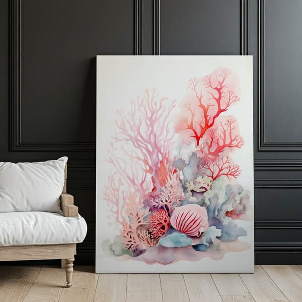 Farverige fortællinger fra undervandsverdenen Farverige fortællinger fra undervandsverdenen, 30x40 cm, uindrammet, 230 gsm mat papir
