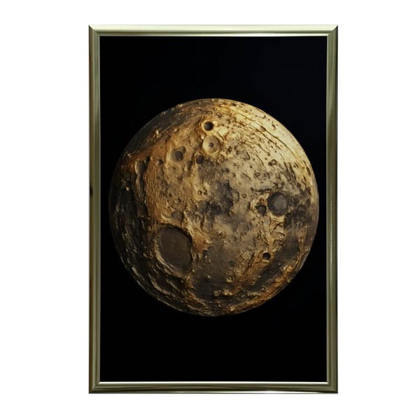 Golden Night Golden Night, 60x90 cm, guld aluminiumram, 230 gsm matt papper