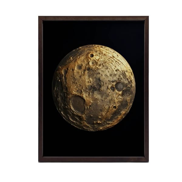 Golden Night Golden Night, 60x90 cm, guld aluminiumram, 230 gsm matt papper