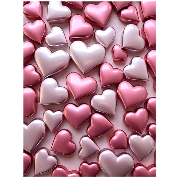 Romantic Magic of Pink Romantic Magic of Pink, 50x70 cm, lys egetræsramme, 230 gsm mat papir