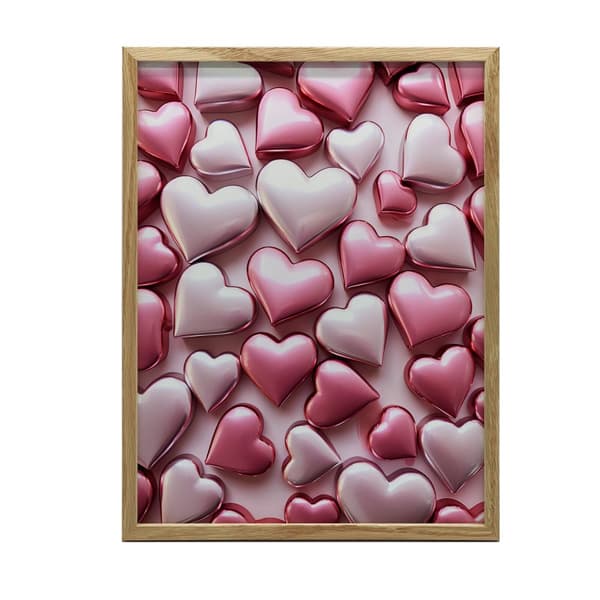 Romantic Magic of Pink Romantic Magic of Pink, 50x70 cm, uindrammet, premium lærred på båre