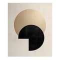 Miniatyrbild 3 av 10: Golden Harmony: Black Space Golden Harmony: Black Space, 70x100 cm, ljus ekträram, 230 gsm matt papper