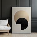 Miniatyrbild 8 av 10: Golden Harmony: Black Space Golden Harmony: Black Space, 70x100 cm, ljus ekträram, 230 gsm matt papper