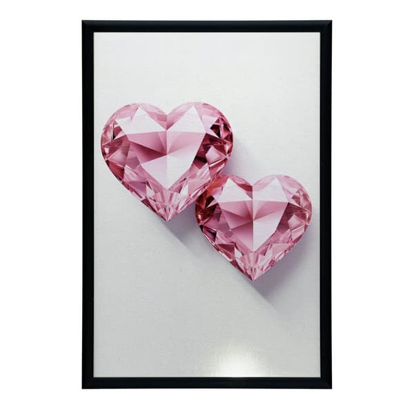 Glitter Hearts: Romantic Story Glitter Hearts: Romantic Story, 30x40 cm, uindrammet, 230 gsm mat papir