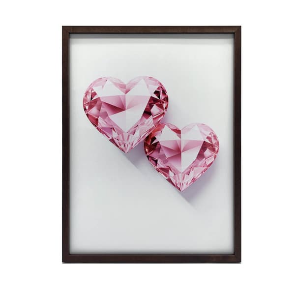 Glitter Hearts: Romantic Story Glitter Hearts: Romantic Story, 30x40 cm, uindrammet, 230 gsm mat papir
