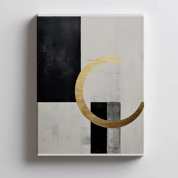 Geometry Versus Infinity Geometry Versus Infinity, 30x40 cm, guld aluminiumsramme, 230 gsm mat papir