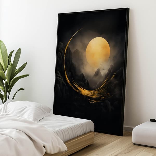 Darkness and Light Darkness and Light, 70x100 cm, ram i ljus ek, 230 gsm matt papper