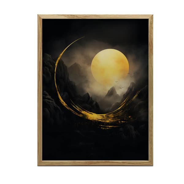 Darkness and Light Darkness and Light, 70x100 cm, ram i ljus ek, 230 gsm matt papper