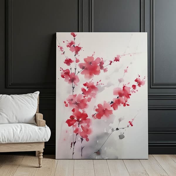The Charms of Spring The Charms of Spring, 70x100 cm, sort aluminiumsramme, 230 gsm mat papir