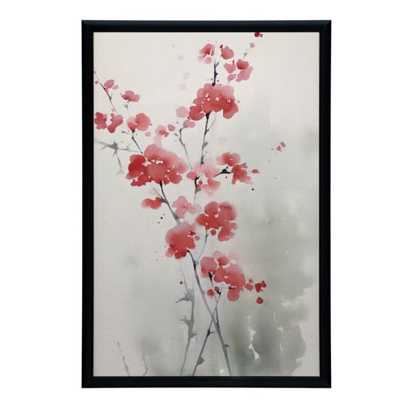 Spring Charm of Cherry Spring Charm of Cherry, 70x100 cm, lys egetræsramme, 230 gsm mat papir