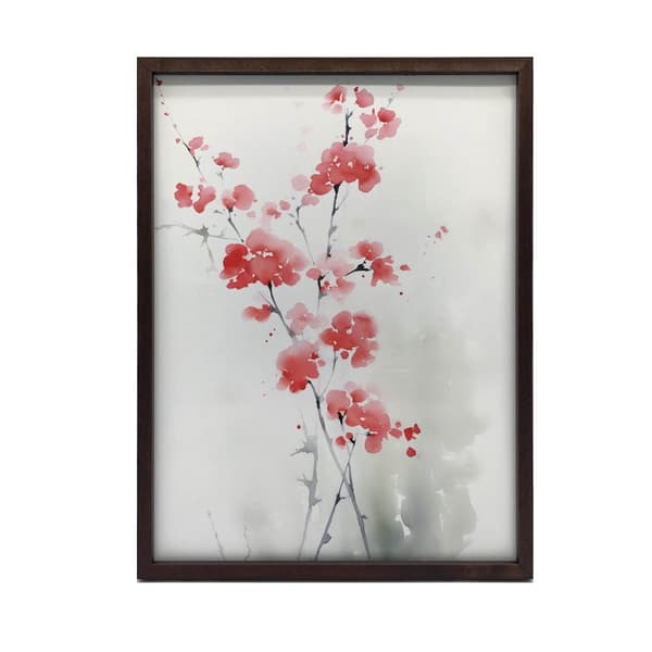 Spring Charm of Cherry Spring Charm of Cherry, 70x100 cm, lys egetræsramme, 230 gsm mat papir