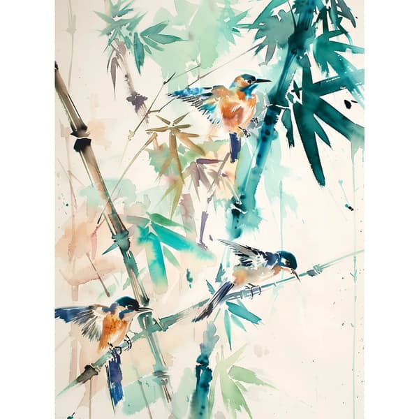 Bird Whispers Bird Whispers, 30x40 cm, oinramad, 230 gsm matt papper