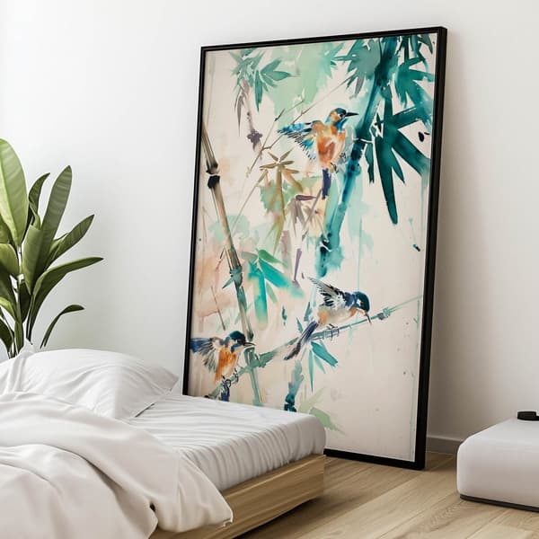Bird Whispers Bird Whispers, 30x40 cm, ljus ekträram, 230 gsm matt papper
