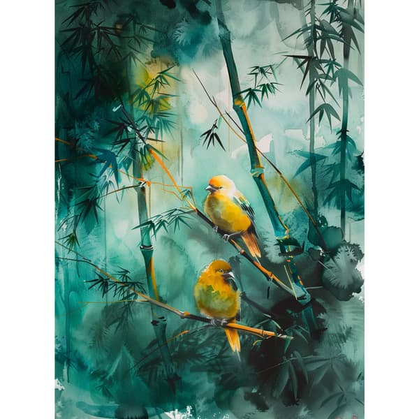 Bambu Idyll Bambu Idyll, 50x70 cm, oinramad, 230 gsm matt papper