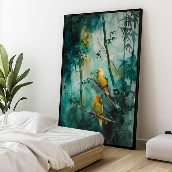 Bambu Idyll Bambu Idyll, 50x70 cm, oinramad, 230 gsm matt papper