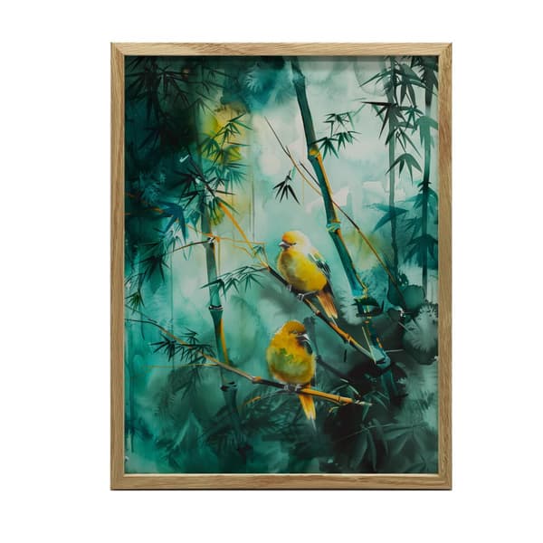 Bambu Idyll Bambu Idyll, 50x70 cm, oinramad, 230 gsm matt papper