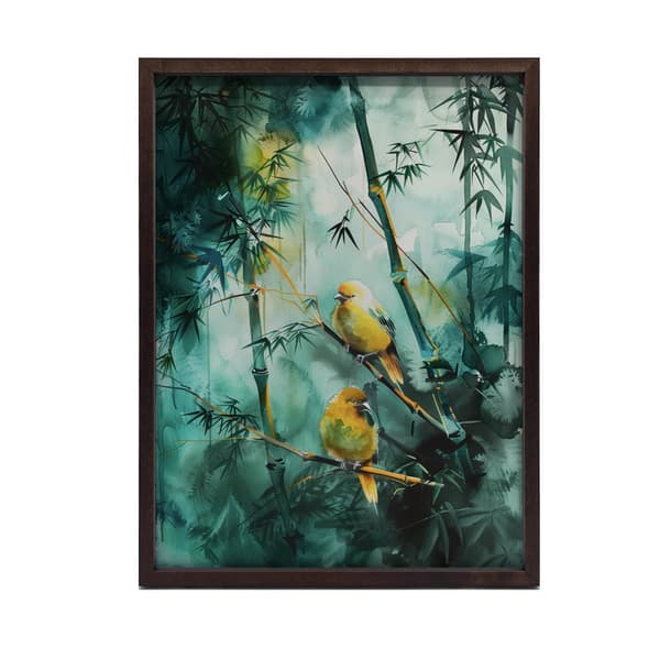 Bamboo Idyll Bamboo Idyll, 60x90 cm, svart aluminiumram, 230 gsm matt papper