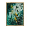 Miniatyrbild 1 av 10: Bamboo Idyll Bamboo Idyll, 60x90 cm, svart aluminiumram, 230 gsm matt papper