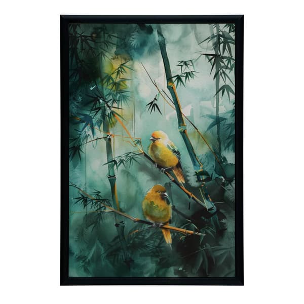 Bambus Idyll Bambus Idyll, 70x100 cm, sort aluminiumsramme, 230 gsm mat papir