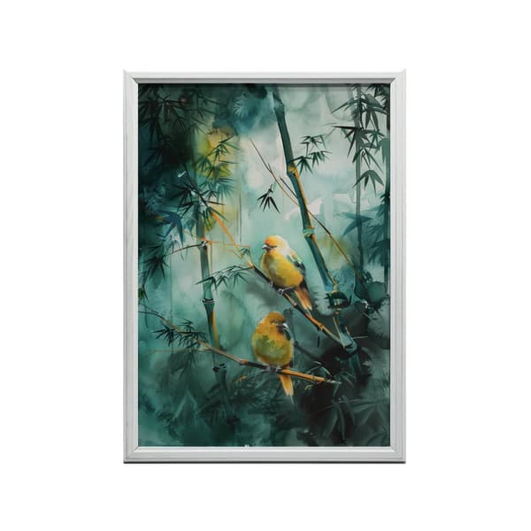 Bambus Idyll Bambus Idyll, 70x100 cm, sort aluminiumsramme, 230 gsm mat papir