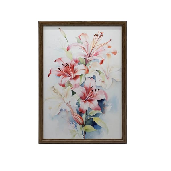 Lilies: The Delicacy of Spring Lilies: The Delicacy of Spring, 60x90 cm, oinramad, 230 gsm matt papper
