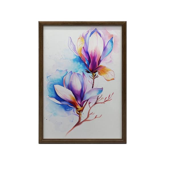 Magnolia Color Explosion Magnolia Color Explosion, 30x40 cm, tummanruskea puurunko, 230 gsm mattapaperi