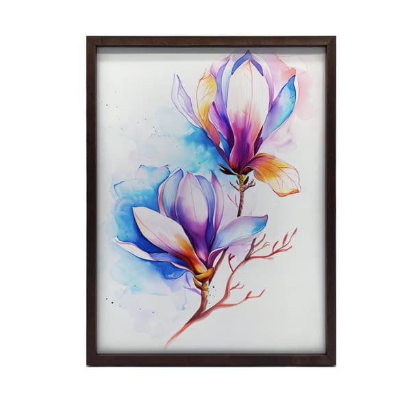 Magnolia Color Explosion Magnolia Color Explosion, 30x40 cm, tummanruskea puurunko, 230 gsm mattapaperi