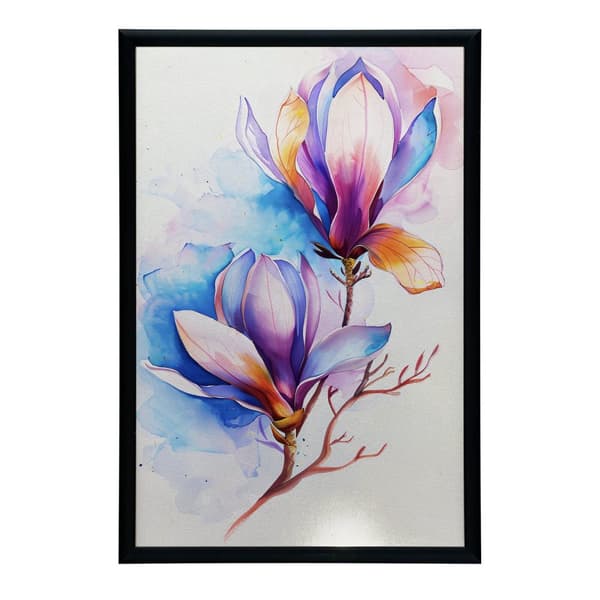 Magnolia Colour Explosion Magnolia Colour Explosion, 50x70 cm, lys egetræsramme, 230 gsm mat papir