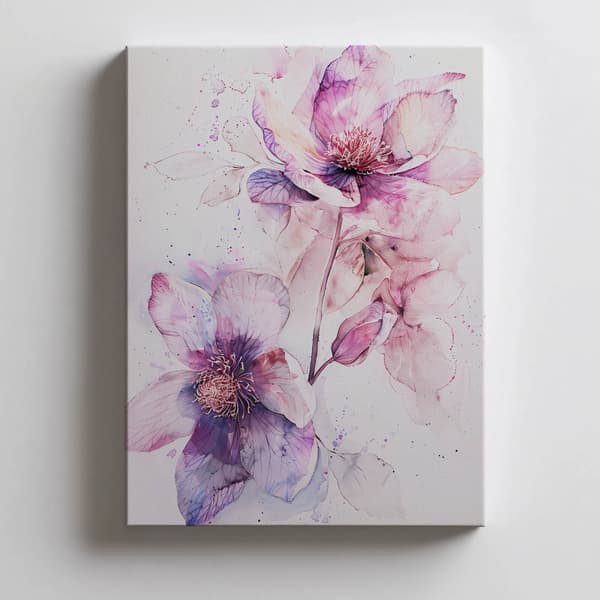 Floral Portrait of Spring Floral Portrait of Spring, 70x100 cm, uindrammet, 230 gsm mat papir