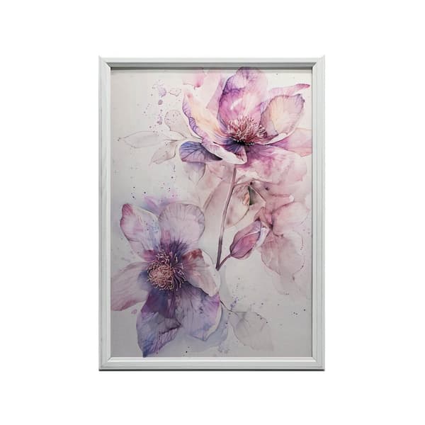 Blomsporträtt av våren Blomsporträtt av våren, 70x100 cm, oinramad, premiumduk på bår