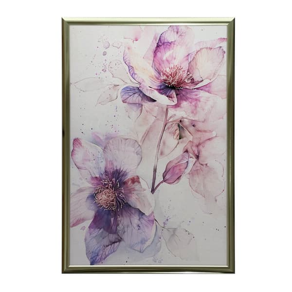 Blomsporträtt av våren Blomsporträtt av våren, 70x100 cm, oinramad, premiumduk på bår
