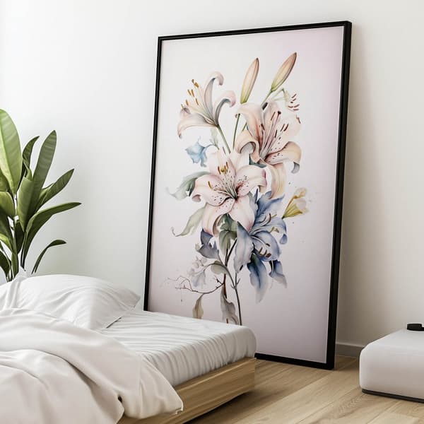 Calm Reflections Calm Reflections, 40x50 cm, sort aluminiumsramme, 230 gsm mat papir