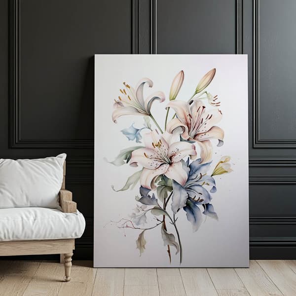 Calm Reflections Calm Reflections, 40x50 cm, sort aluminiumsramme, 230 gsm mat papir