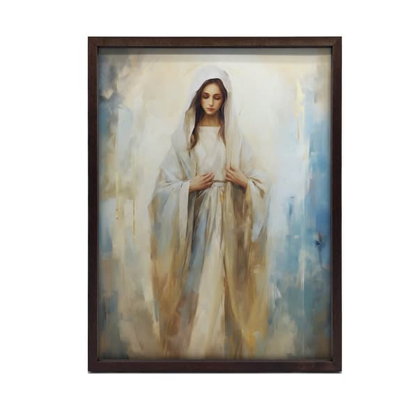 Sacred Beauty - Mary Sacred Beauty - Mary, 60x90 cm, sort aluminiumsramme, 230 gsm mat papir