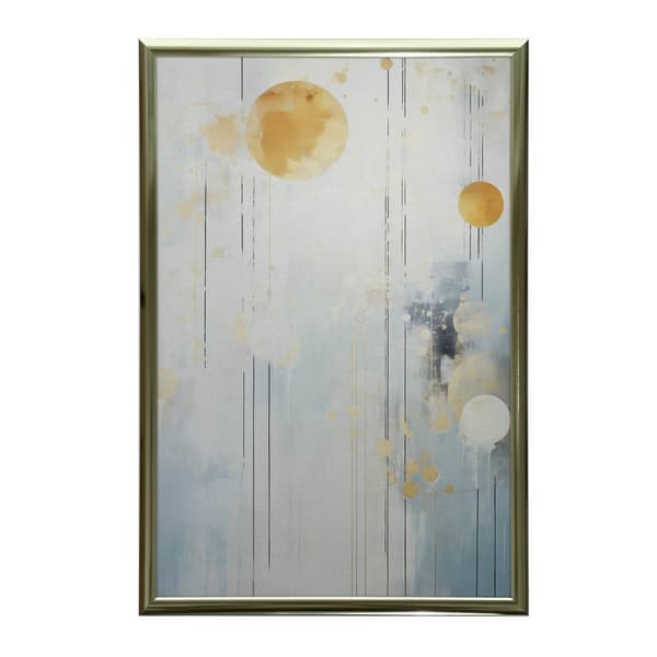 Golden Minimalism Golden Minimalism, 60x90 cm, sort aluminiumsramme, 230 gsm mat papir