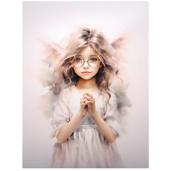 Innocent Charm Innocent Charm, 30x40 cm, guld aluminiumsramme, 230 gsm mat papir