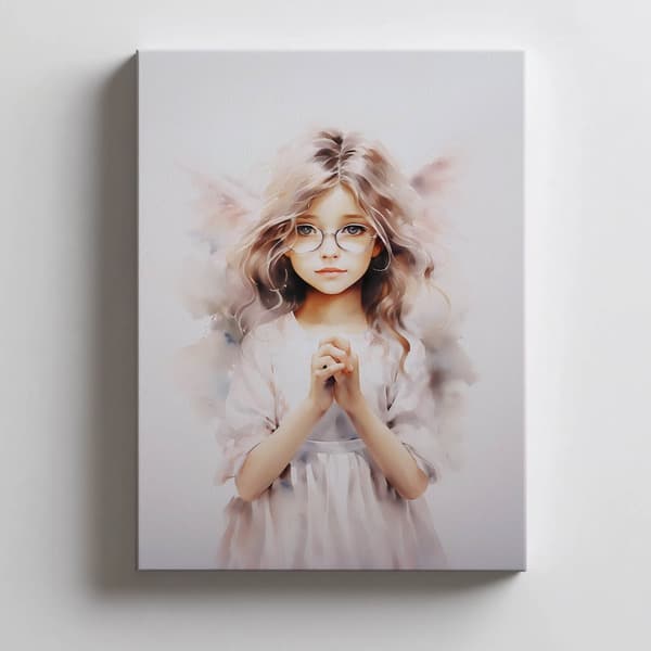 Innocent Charm Innocent Charm, 30x40 cm, guld aluminiumsramme, 230 gsm mat papir