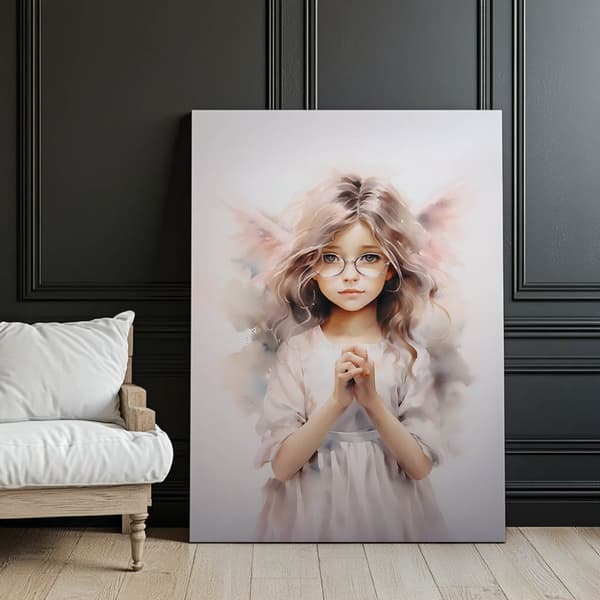 Innocent Charm Innocent Charm, 70x100 cm, mørkebrun træramme, 230 gsm mat papir