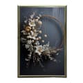 Miniatyrbillede 10 af 10: Magisk julekrans Magisk julekrans, 70x100 cm, guld aluminiumsramme, 230 gsm mat papir