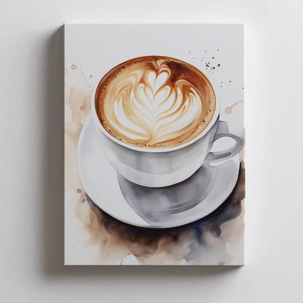 Kaffe i elegant stil Kaffe i elegant stil, 30x40 cm, uindrammet, 230 gsm mat papir