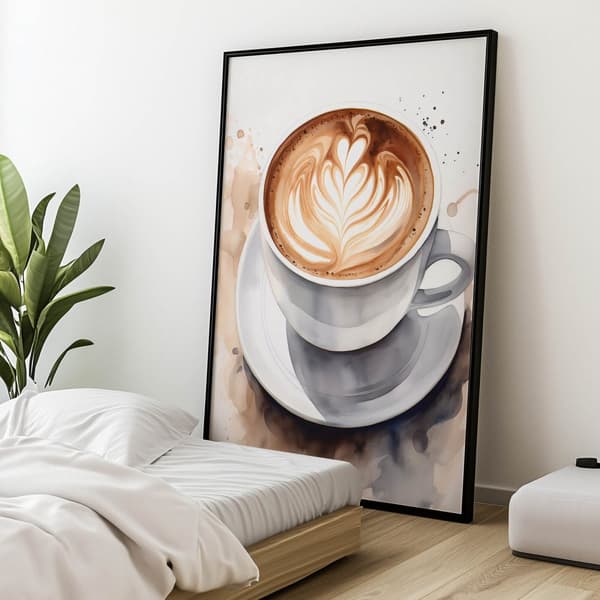 Kaffe i elegant stil Kaffe i elegant stil, 30x40 cm, uindrammet, 230 gsm mat papir