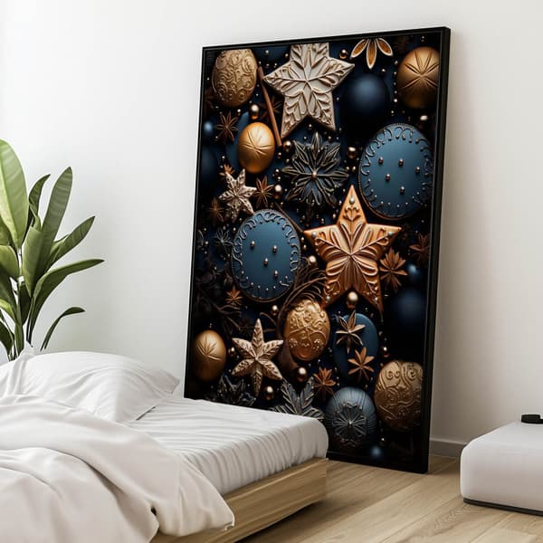 The Beauty of Christmas Gingerbreads The Beauty of Christmas Gingerbreads, 60x90 cm, uindrammet, 230 gsm mat papir