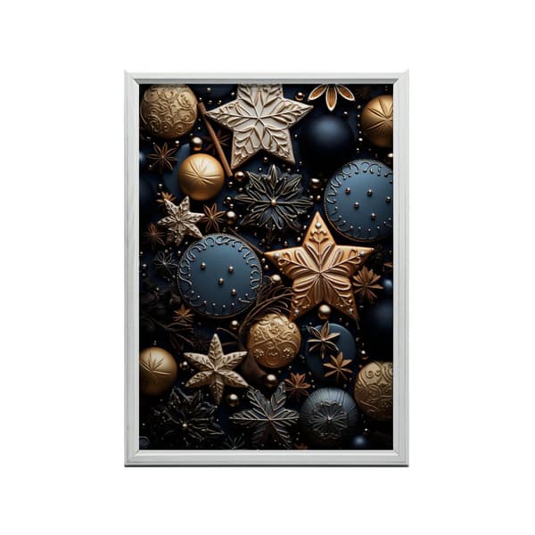 The Beauty of Christmas Gingerbreads The Beauty of Christmas Gingerbreads, 60x90 cm, uindrammet, 230 gsm mat papir