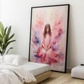 Miniatyrbild 5 av 11: Delicate Shades of Peace Delicate Shades of Peace, 40x50 cm, guld aluminiumram, 230 gsm matt papper