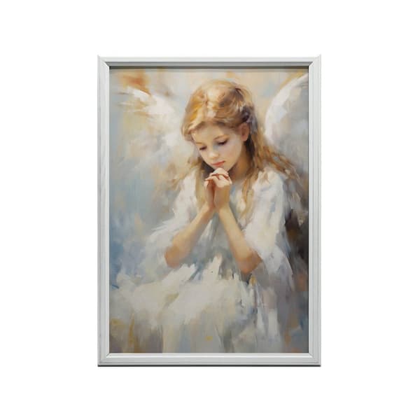 Charming Heavenly Guardian Charming Heavenly Guardian, 60x90 cm, guld aluminiumsramme, 230 gsm mat papir