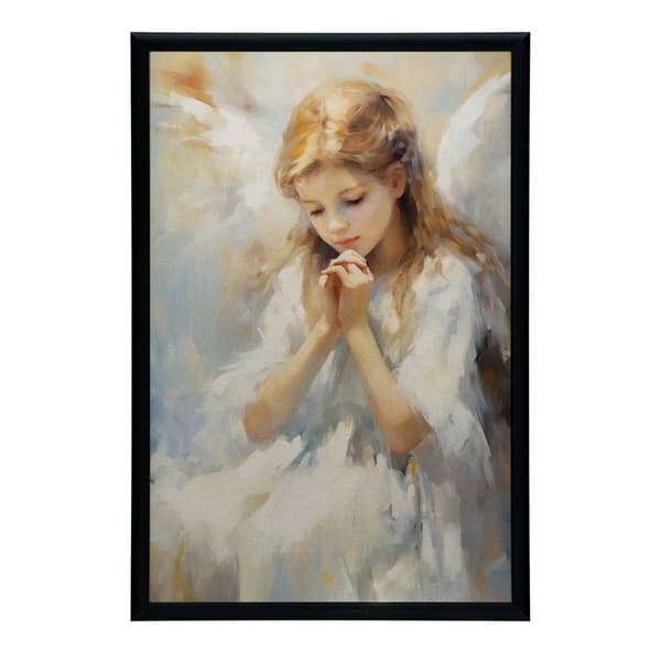 Charming Heavenly Guardian Charming Heavenly Guardian, 60x90 cm, guld aluminiumsramme, 230 gsm mat papir