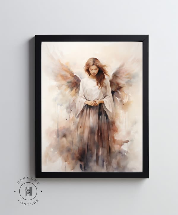 Angelic Elegance Angelic Elegance, 70x100 cm, uindrammet, 230 gsm mat papir