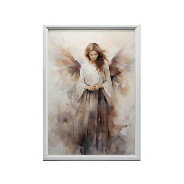 Angelic Elegance Angelic Elegance, 30x40 cm, sort aluminiumsramme, 230 gsm mat papir