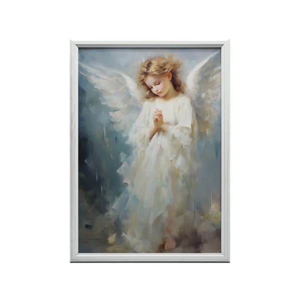 Heaven's Light Heaven's Light, 30x40 cm, mørkebrun træramme, 230 gsm mat papir
