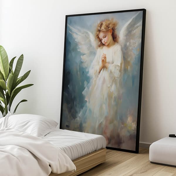 Heaven's Light Heaven's Light, 30x40 cm, vit träram, 230 gsm matt papper